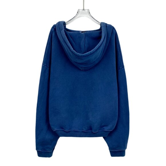 Balenciaga Deep Blue Hooded Sweatshirt - Picture 3 of 8